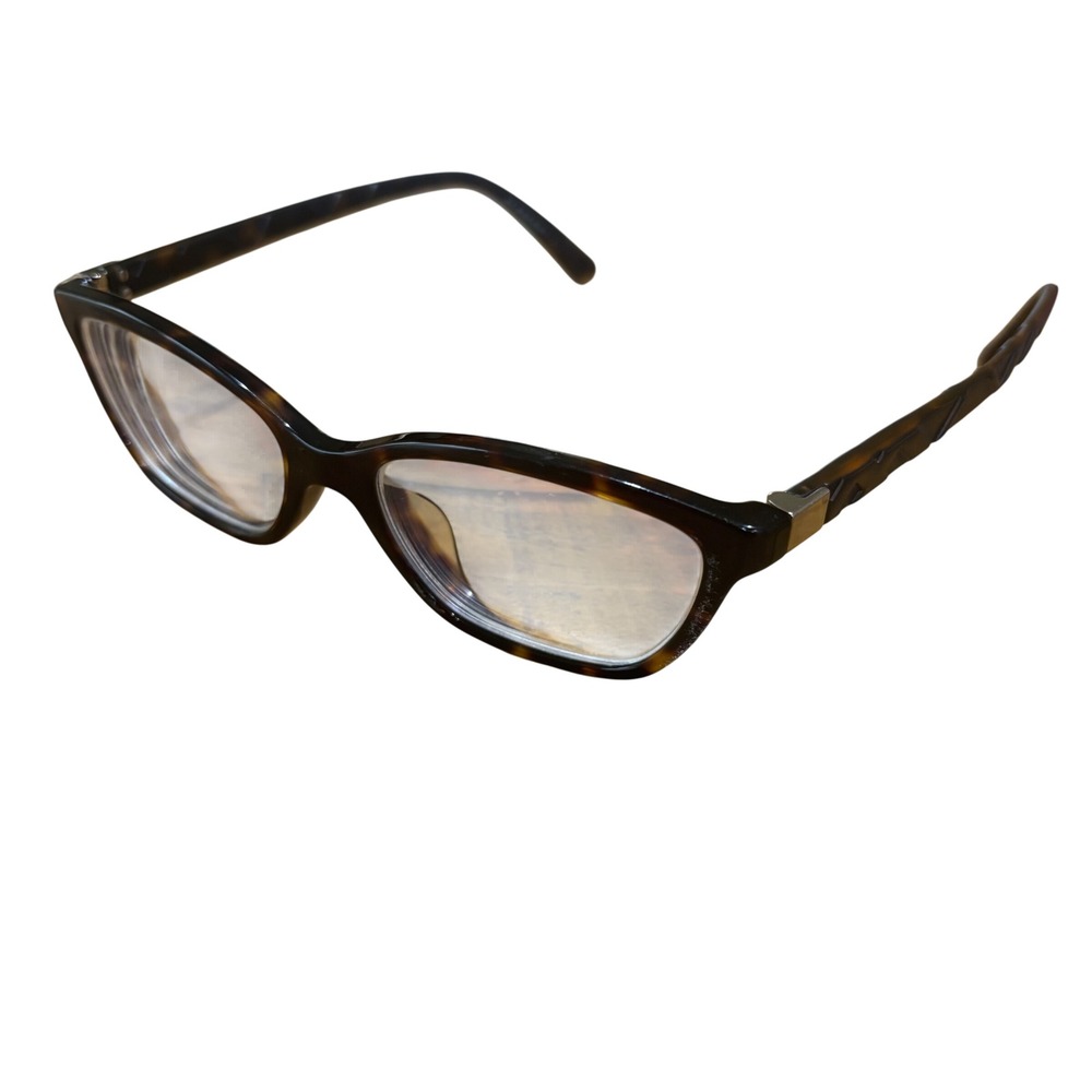 Burberry Tortoise Cat Eye Eyeglasses B 3002 53-17-140 Dark Havana Frames - Picture 1 of 12